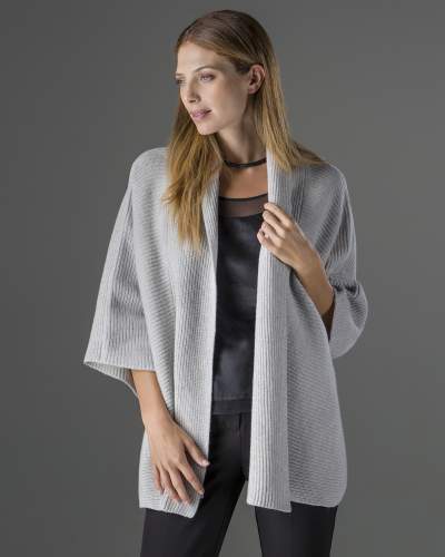 Giacca a kimono donna in lana cashmere
